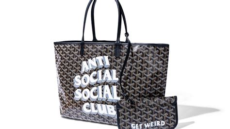 anti social social club goyard|tayler willson Anti Social Club.